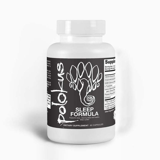 sleep formula supplement bottle 60 capsules